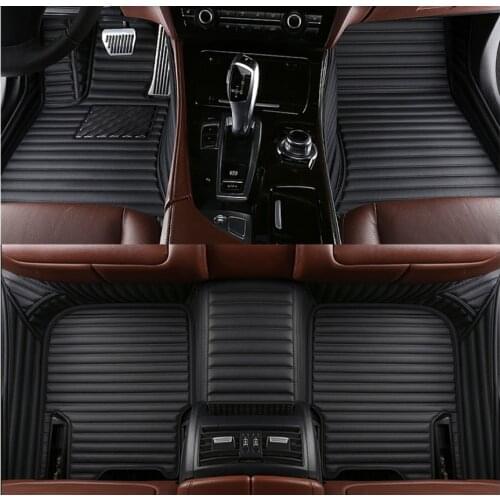 High quality! Custom special car floor mats for Mercedes Benz Maybach S 400 2020-2015 4 5 seats waterproof carpets for S400 2017