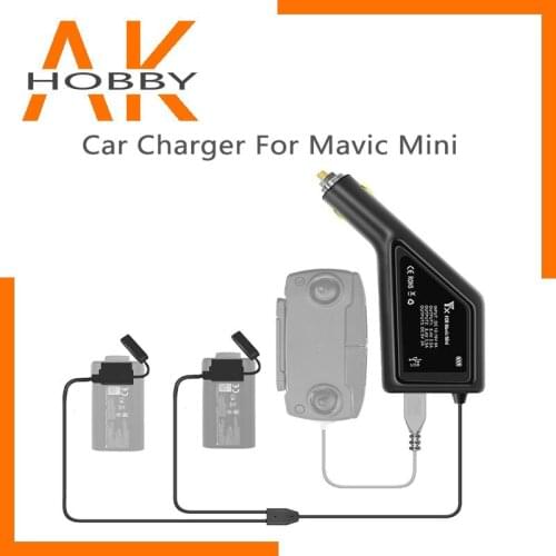 3In1 Battery Car Charger For DJI Mavic Mini Fast Charging in Drone Battery Chargers Transport Outdoor Portable