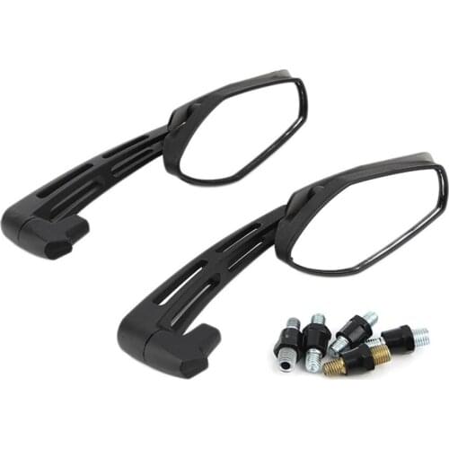 Six Colors Trendy New Motorcycle Aluminum Bar End Side Rearview Mirrors Exquisitely Designed Durable Gorgeous