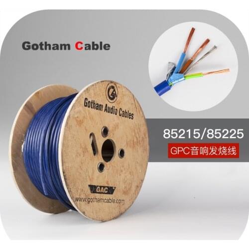 1 meter/1.5 meter 85215 85225 Power Cord Classic Swiss original Gotham GPC audio fever line