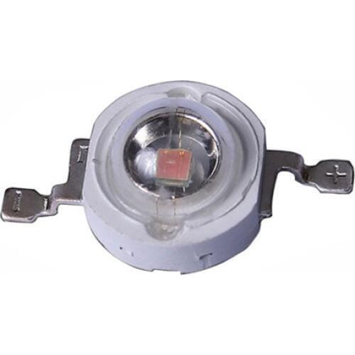 100X hot sales 3W yellow high power led light beads with 45mil LED chip free shipping