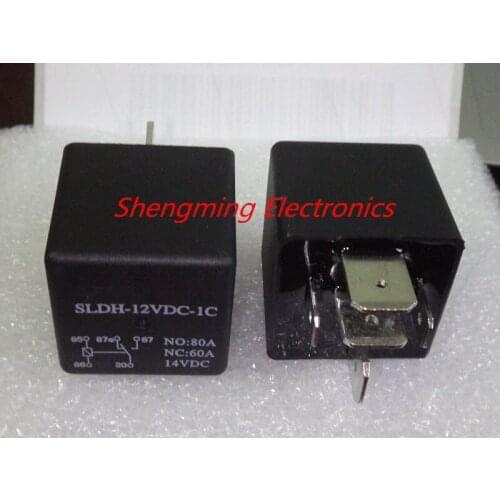 2PCS SLDH-12VDC-1C 60A Relay