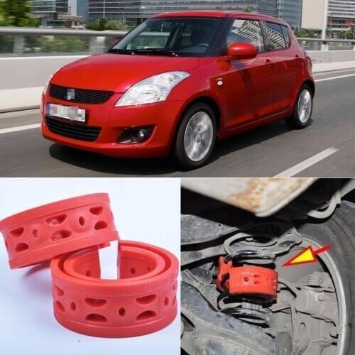 2pc Rear Air Suspension Shock Bumper Spring Coil Cushion Buffer For Suzuki swift