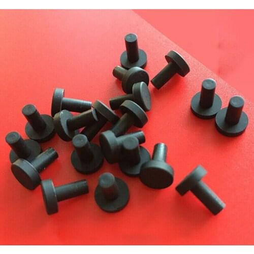 20pcs Silicone Rubber Sealing Plug 9mm~19mm Black/White Waterproof Hole Plug Blanking End Caps Pipe Tube Inserts Plugs Bungs