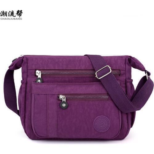2018 Nylon Women Messenger Bags Designer Handbags Waterproof Casual Shoulder Multi-pocket Crossbody Bolsas Feminina Bolsos Mujer