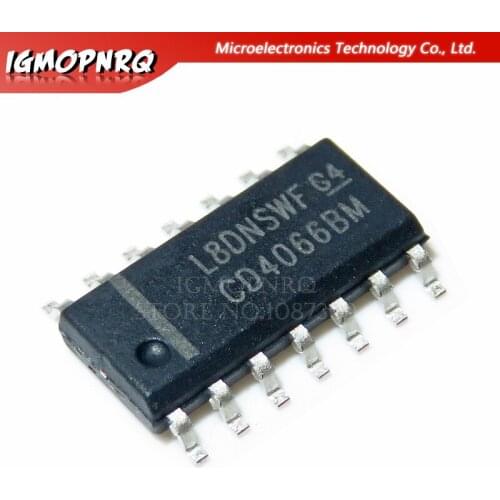 50pcs CD4066BM CD4066 HEF4066BT HEF4066 SOP-14 Switch ICs Quad new original