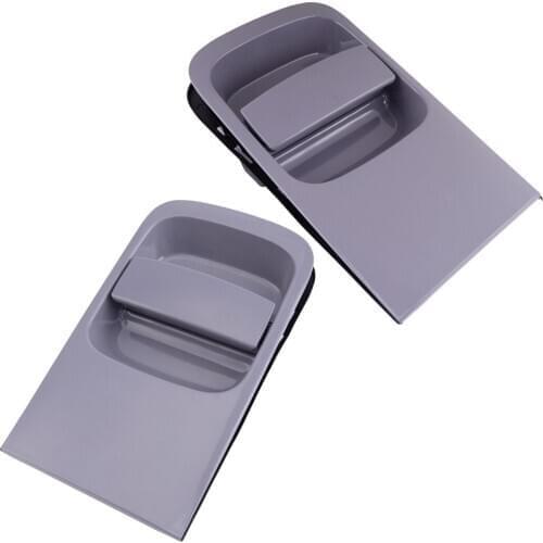 1 Pair Car Gray Sliding Door Outer Handle Catch Fit For Hyundai H1 I800 Grand Starex 2007 Accessories