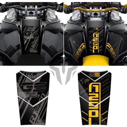 For BMW R1250GS 2020 2021 Motorcycle Tank Pad Protector 3D Resin Sticker