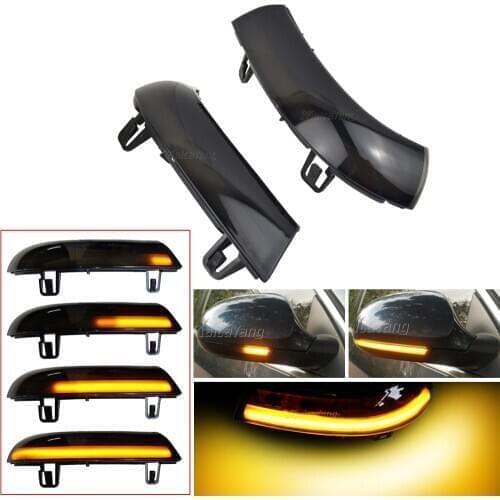 For Volkswagen VW Golf 5 GTI Variant Jetta MK5 Passat B5.5 B6 Plus EOS Sharan Side Mirror Turn Signal LED Light Dynamic Blinker
