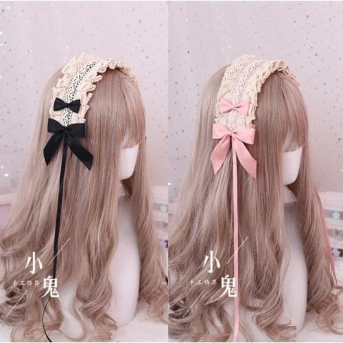 Hand Made Headdress Lolita Hair Band SOFT Girl GIRLS Lolita Headdress Hair Accessories Cute Versatile Multi-color