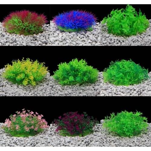 Vived Aquatics Plants Simulation Aquarium Decoration Plastic Fake Water Grass Ornaments for Party Fish Tanks Accessories Decor