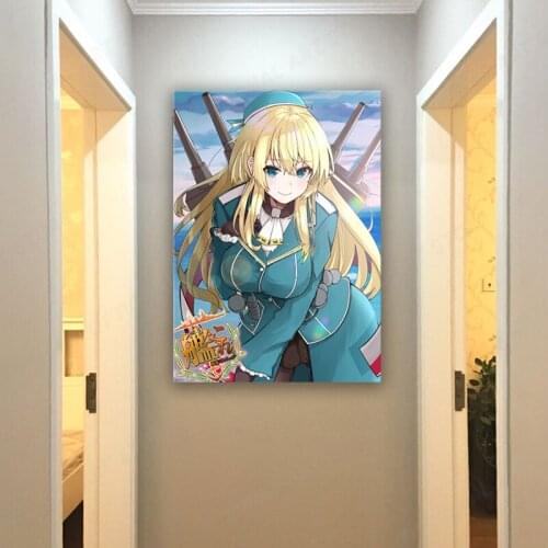 Canvas Nordic Painting Wall Art Azur Lane Prinz Anime Printed HD Poster Modular Pictures Home Decor Modular No Framed