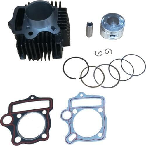 125cc Cylinder Kit 54mm Bore Piston kit for C125 Horizontal Engine ATV Pit bike motorcycle rebuild parts