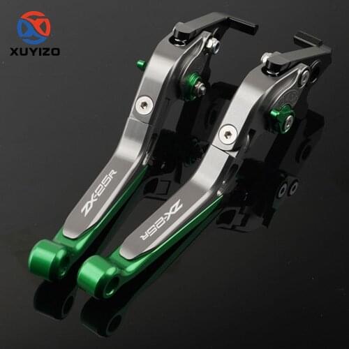 Motorcycle CNC Adjustable Clutch Brake Levers For KAWASAKI Ninja zx25r ZX-25R 2020-2021