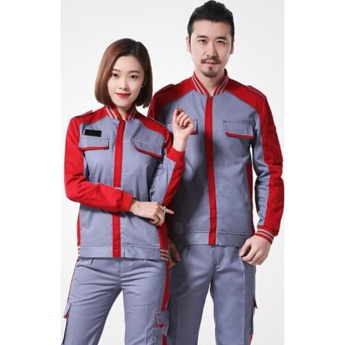 2021Working Clothing Men Women Safety Railway Work wear Breathable Uniform Durable Mechanical Auto Repair Electricity Coveralls