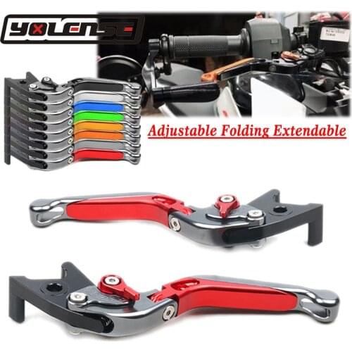 Motorcycle Folding Extendable Adjustable Brake Clutch Levers For SUZUKI GSX 1250 GSX1250F GSX1250SA GSX1250ABS 2010-2016