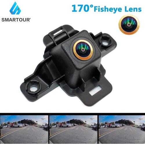 Smartour Fisheye CCD Car Front Golden Camera For Subaru Forester 2019 2020 Night Vision HD Front Grille Positive View Camera