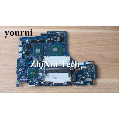 Yourui DY512 NM-B191 Main Board For Lenovo Y520 LaptopMotherboard 15.6 Inch SR32Q i7-7700HQ CPU DDR4 GeForce GTX 1050 GDDR test