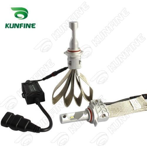 12V-24V 72W Car LED Headlights 9012 Bulb Car Fog Lamp Track HeadLight Lamp 8000LM