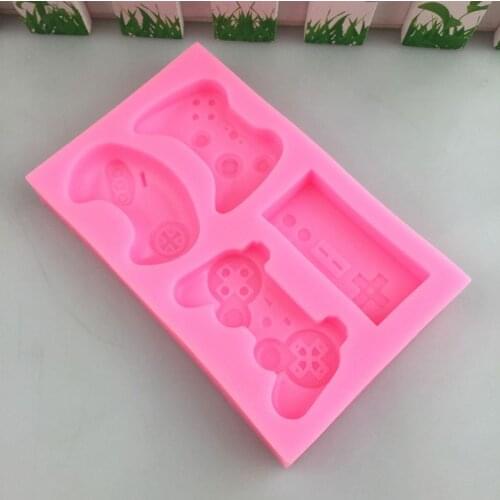 4-Styles Game Consoles Handle Pendant Silicone Resin Mold Jewelry Making Tools