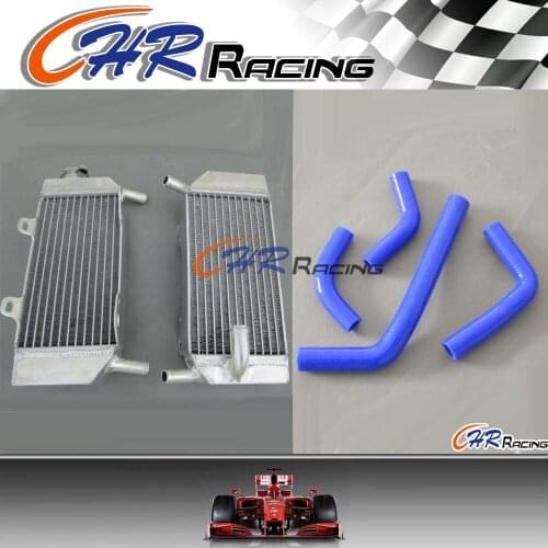 Aluminum Radiator&HOSE for 2004-2009 HONDA CRF250 CRF250R CRF250X 2005 2006 07 08