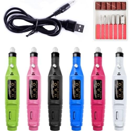Nail Drill Manicure Nail Machine Cutter Removing Gel Polish Nailfile Drill Machine Nail Sander Nail Drill Bits Nail Tools Sets