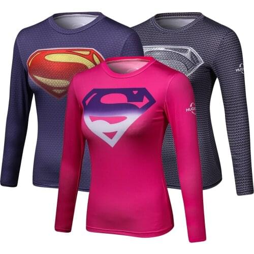 Women Anime Barry Allen 3D Printed T Shirts Compression Shirt Fitness lady Long Sleeve T-Shirt Brand Clothing