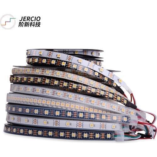 JERCIO SK6812 WWA like WS2812B Three color in one Programmable Flexible Pixels LED Strip
