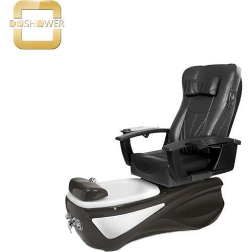 Doshower DS-W1 fiberglass whirlpool red lexor glass bowl pedicure spa chair