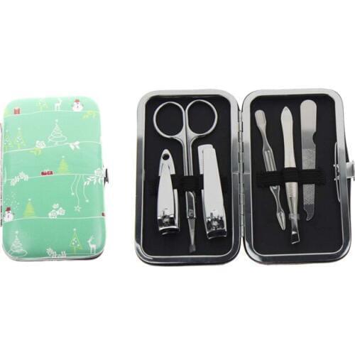 Soft Case professional Nail Care Tool Accesorios Manicure Pedicure Kit Set Women Girl Kid Men Holiday Birthday Christmas Gift