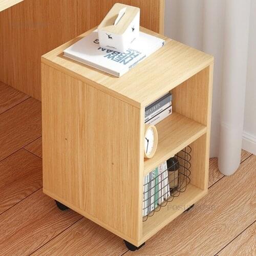 Bedroom Study Floor Bookshelf Simple Modern Home Furniture Small Apartment Bookcase Creative Living Room Dormitory Storage Rack