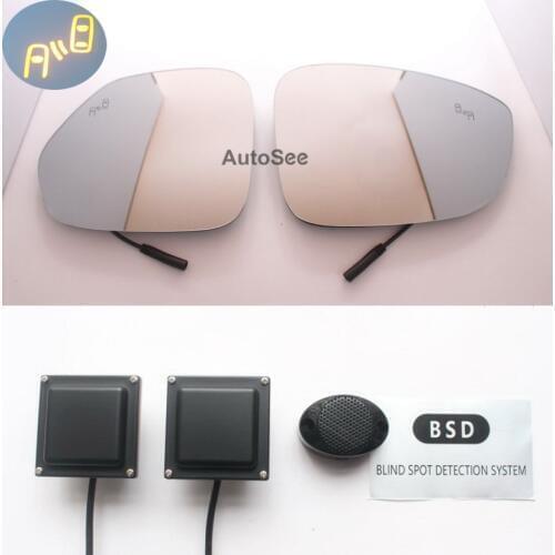 2019 for Honda Accord BSD BSM blind spot detection 24GHZ Radar Microwave Sensor Mirror LED light indicate Lane change assist