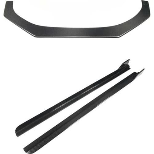 Suitable for 86 Toyota Brz Subaru Refitting Toms Dry Carbon Fiber Shovel Front Lip Side Skirt