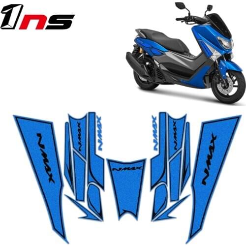 Motorcycle pedal full car fuel tank body modification protection sticker decorative decal for Yamaha N-Max 155 NMax 155