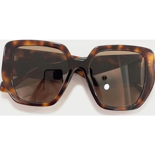 Hot Brand Square Sunglasses Woman Oversized Black Style Shades For Women Big Frame Fashion Sunglasses Female UV400 Glasses