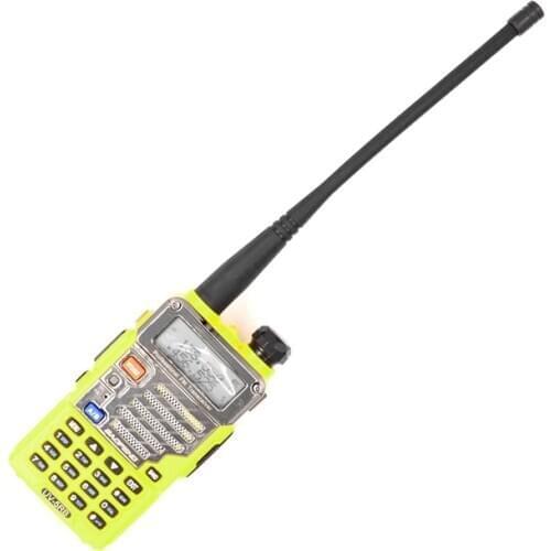 Baofeng UV-5RB Two Way Radio Handheld Scanner for Police Fire Outdoor Sports & PTT Earpiece Portable Transceiver