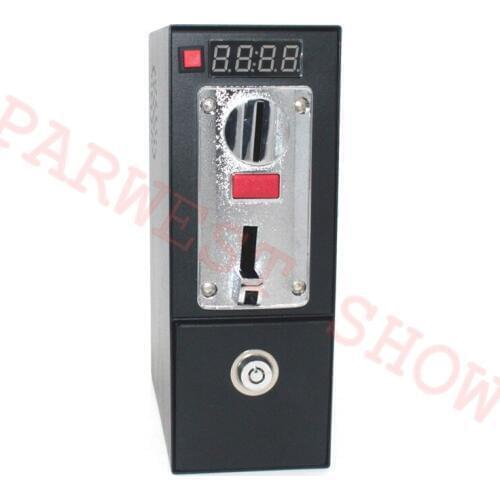 Good Qualtity Timer Control Box with GD-600F Coin Acceptor Can Receive Euro/Dollars for Massage Chair/Washing Machine