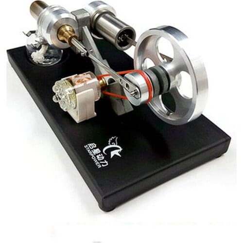 Fun! Stirling engine model, engine generator, experimental textbook, Christmas gift, home decoration