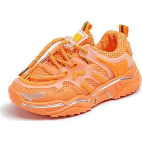 Girls Sports Shoes Four Seasons Universal Childrens Mesh Shoes Breathable Mesh Girls Sports Shoes Trend Kids Sneakers