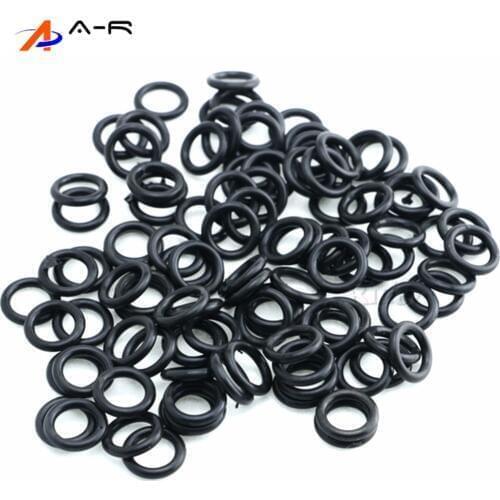 Pack-100 MOTO-Twin Primary Twin Cam Oil Drain Plug O-Ring For P/N 11105) O Rings For Harley Touring Dyna Softail Sportster