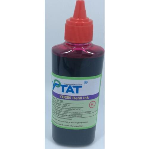 YOTAT High Quality 100ml Dye ink for Brother LC203 LC221 LC227 LC663 LC263 LC22U ink cartridge or CISS