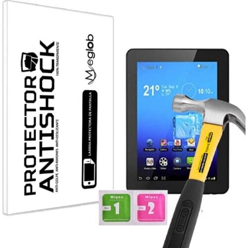 Screen protector Anti-Shock Anti-scratch Anti-Shatter compatible with Tablet Woxter Smart Tab 80