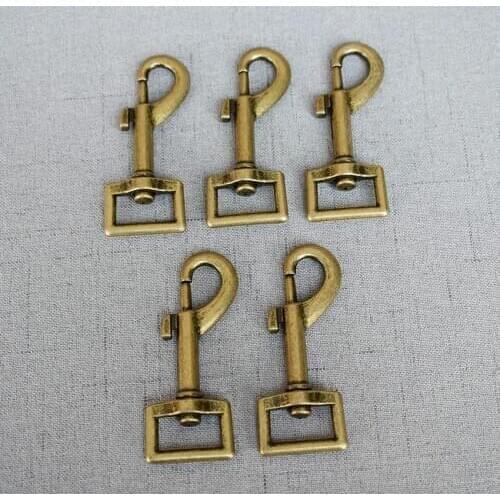 100 Pcs/Lot 20mm Webbing Straps Metal Carabiners Clasps Buckle Clip Hook For Dog Rope Pet Leash Leads Harness Accessory