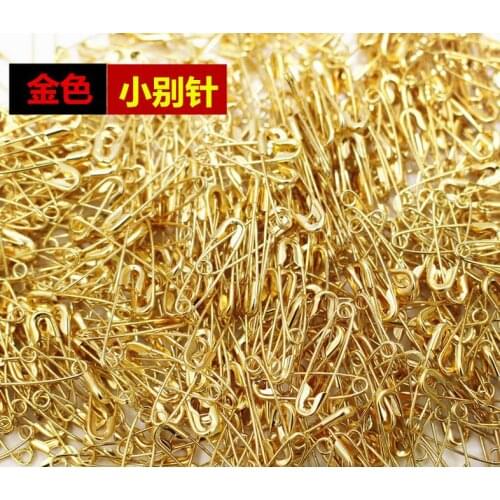 1000PCS pins gold pins tag pins