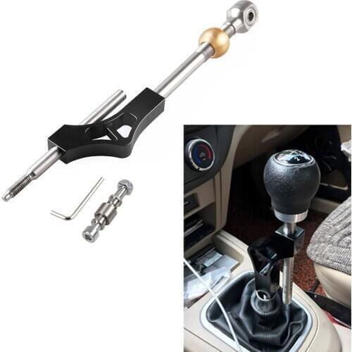 Aluminum Adjustable Lever Car Gear Shift Knob Extender Shifter for Acura Civic B D Series Engine Transmission