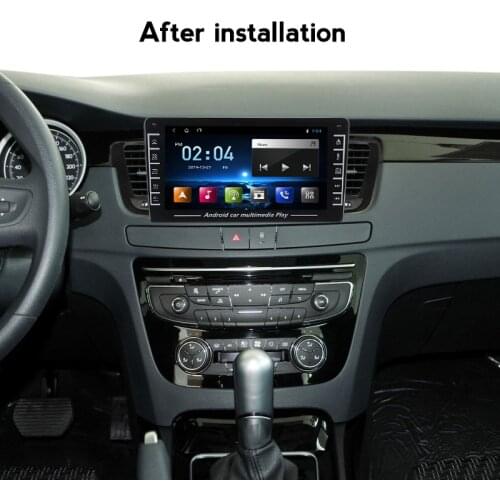 Android systems For Peugeot 508 2011 2012 2013 2014-2018 2 Din Wifi with Ips Screen Car Radio Multimedia Player GPS navigation