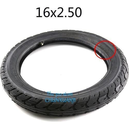 Free shipping 16x2.50 64-305 tire and inner tube fit Electric Bikes Kids Bikes, Small BMX and Scooters