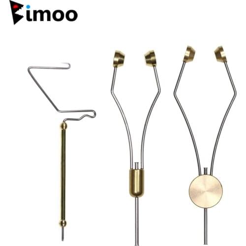 Bimoo 1pc New Fly Tying Whip Finisher Fly Tying Bobbin Thread Holder Fishing Fllies Lure Bait Making Processing Tools
