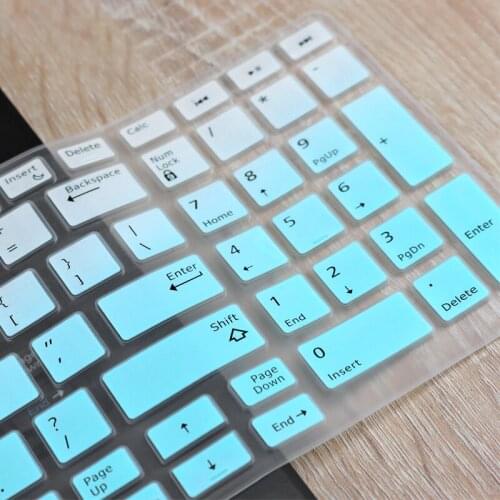 Laptop Keyboard Cover skin For Dell Latitude 5580 5590 5591 E5550 E5570 Precision M5520 15.6" M7510 M7520 M7710 M7720 17.3"