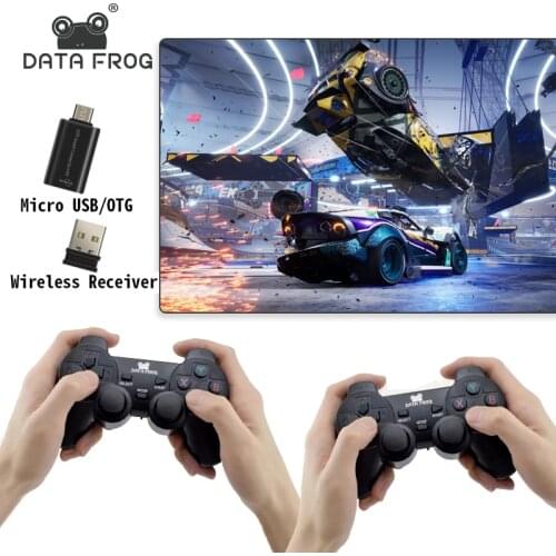 Data Frog Gaming Controller Wireless/USB for PC Joystick OTG Gamepad for Android Mobile Phone 2.4G Dual Controller